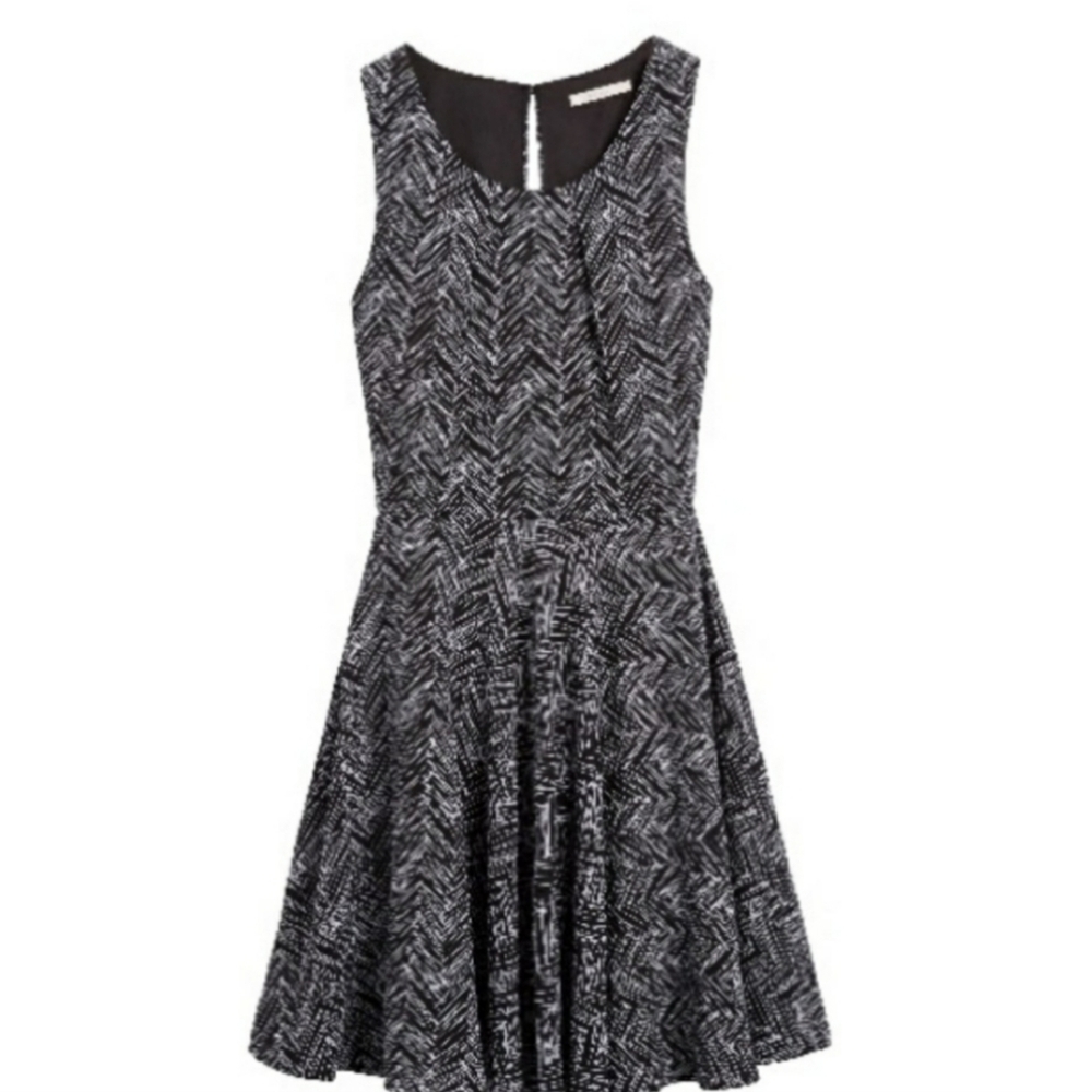 41 Hawthorn Workplace Siren Girly Twee sleeveless fit n flare dress size small